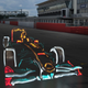 Illustration for article titled Formula 1 cars made entirely out of light